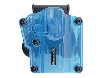 Bulldog MX005 Max Multi Fit OWB Transparent Blue Polymer Paddle Mount