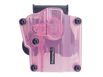 Bulldog MX006 Max Multi Fit OWB Transparent Pink Polymer Paddle Mount