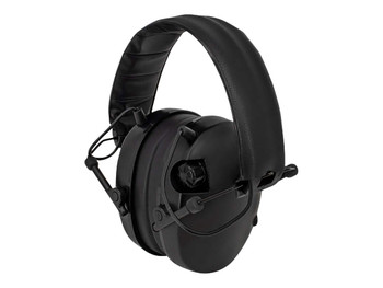Radians 230EHP 230-EHP Slim Electronic Muff 23 dB Over the Head Black Adult 1 Pair