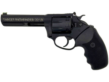 Charter Arms 12242 Pathfinder Target Lite 22 LR 8rd 4.20" Black Frame w/ Black Rubber Grip