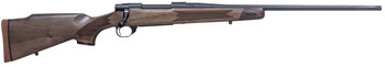 Howa HWH308LUX M1500 Super Deluxe Full Size 308 Win 4+1 22" Black Threaded Barrel, Matte Blued Drilled & Tapped Steel Receiver, Walnut Fixed Wood Stock UPC: 682146854343