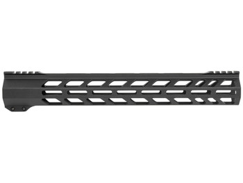 TacFire A.C.E. High Profile M-Lok Handguard 15" Black Hardcoat Anodized Aluminum for 308 Win AR-10