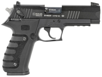 Mauser Rimfire 4010101 M20  22 LR 10+1 4" Black Steel Barrel, Black Serrated Slide, Black Aluminum Frame w/Picatinny Rail, Black Molded Grip, Ambidextrous UPC: 689585855757