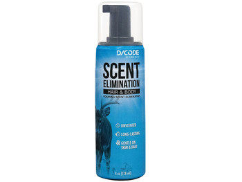 Code Blue OA1435 Hair/Body Foam Scent Eliminator 4 fl oz