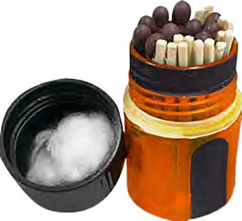 Survive Outdoors Longer 01401729 All Weather Matches  Includes Cotton Tinder 25 Count UPC: 707708217296