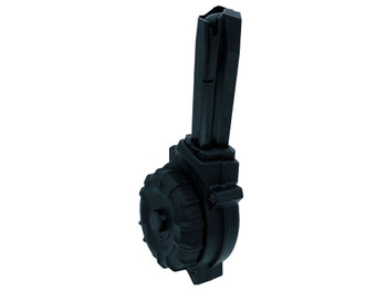 ProMag DRMA47 50rds Drum 9mm Fits CZ-75 Black Polymer