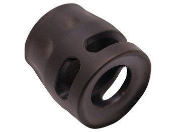 True Precision Inc TPSMICROBC Micro Compensator S-Type Black DLC 416R Stainless Steel 1/2"x28 Threads 9mm/380 ACP