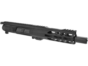 TacFire BU45ACP7 Pistol Upper Assembly 45 ACP Caliber with 7" Black Nitride Barrel, Black Anodized 7075-T6 Aluminum Receiver for M-LOK Handguard for AR-Platform Includes Bolt Carrier Group