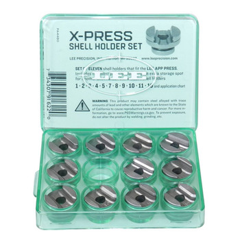 Lee Precision Set of X-Press Shell Holders UPC: 734307916220