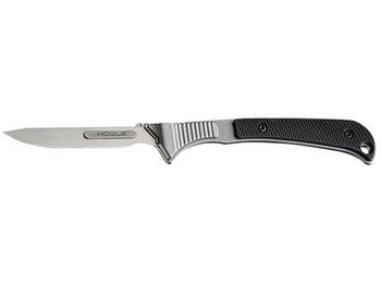 Hogue 35876 Expel 2.050" Fixed High Carbon Steel Blade, Black G10 Scales/SS Handle, Includes 3 #60 & 2 #70 blades