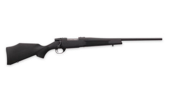 Weatherby VYT65CMR0T Vanguard Synthetic Compact 6.5 Creedmoor 4+1 20" Matte Blued #1 Threaded Barrel, Matte Blued Drilled & Tapped Steel Receiver, Black Adjustable Synthetic Stock UPC: 747115456550