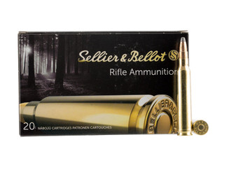 Sellier & Bellot SB300B Rifle 300WinMag 180gr Soft Point Cut Through Edge 20 Per Box/20 Case