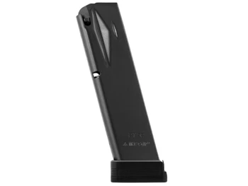 Mec-Gar MGPT9220M Taurus Competition 20rd 9mm Luger, Fits Taurus PT92/PT99 Black