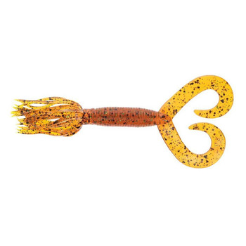4"" Double Tl Hula Grub Pmk/blk&grn UPC: 783670035335