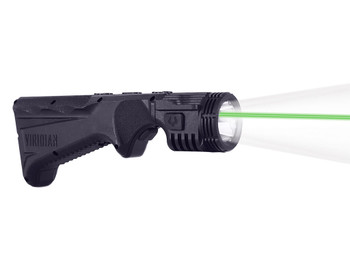 Viridian 9120090 4LUX 2K Grip Light with Green Laser Black 2000 Lumens White LED/Green Laser