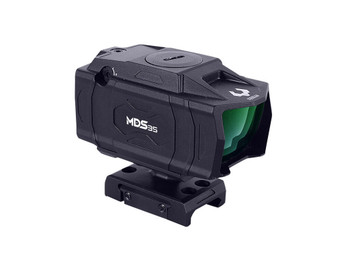 Viridian 981-0128 MDS35 Black Anodized 1 x 36 mm 3 MOA Green Dot