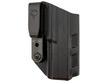 DeSantis Gunhide 137KJ0XZ0 Slim-Tuk IWB Black Kydex, Compatible w/Springfield Echelon, Fits 4.50" Barrel, Belt Clip Mount Ambidextrous
