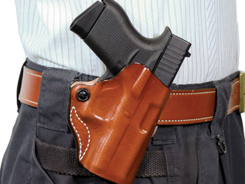 DeSantis Gunhide 019TA9YZ0 Mini Scabbard OWB Tan Sig Sauer P365 w/Red Dot Right Hand