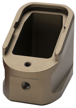 ALUM EXT MAG PLATE GLK G17 / G22 FDE UPC: 793811765717