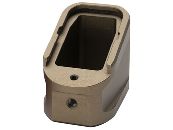 Strike Industries EMPALG17FDE Extended Mag Plate Fits Glock G17 Fits Glock G22 Flat Dark Earth 6061 T-6 Aluminum