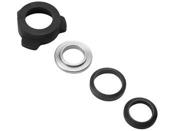 Strike Industries BSOPPRESSORUBASE Oppressor Universal 3-Lug QD Base Set Black/Silver 1/2" & 5/8" Threaded Barrels