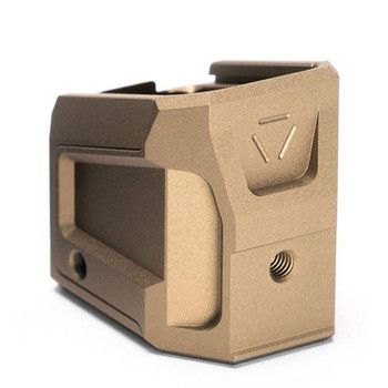 ALUM EXT MAG PLATE SIG P320 9MM FDE UPC: 793811766585 ALUM EXT MAG PLATE SIG P320 9MM FDE UPC: 793811766585