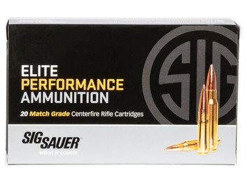 Sig Sauer E3WMM120 Marksman Elite 300 Win Mag 190 gr Open Tip Match 20 Per Box/ 25 Case