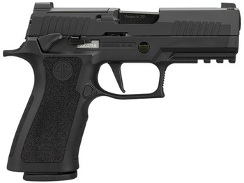 Sig Sauer Airguns AIRP320XCABB CO2 21rd 4.5" Barrel, 350 fps Velocity, Frame Includes Beavertail & Accessory Rail