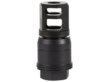 Sig Sauer SL55612X2890DEGM Clutch-Lok QD Muzzle Brake Black Stainless Steel 1/2"x28 Threads 5.56x45mm NATO