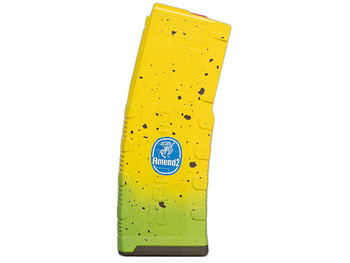 Amend2 556BANANA30 Banana MOD-2 5.56 NATO AR-15 30rd Yellow/Green