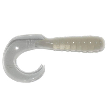 BB 2" CURL TAIL GRUB GLOW 10 PK UPC: 805104002147
