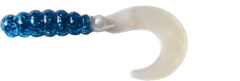 BB 2" FAT GRUB BLUE GLTR/PEARL 10PK UPC: 805104059097