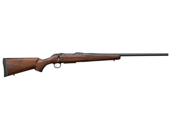 CZ-USA 07713 CZ 600 American ST2 6.5 Creedmoor 5+1 24" Threaded, Black Barrel/Rec, Walnut Stock, Adj. Trigger
