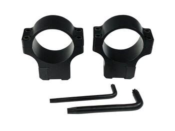 CZ-USA 40087 CZ Rings 457/455 Matte Black 30mm Medium
