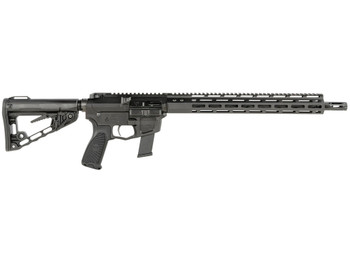 Wilson Combat TRAR9GB91610 AR9G Carbine 9mm Luger 17+1 16" Black Match Grade Threaded Barrel, Black Armor-Tuff Aluminum Receiver, M-LOK Handguard, Black Synthetic Rogers Super-Stoc w/Cam-Lock Stock