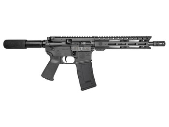 Diamondback DB1915B001 DB15 300 Blackout 28+1 10", Black, Carbon Lower, 9" M-LOK Handguard, Padded Buffer Tube, Magpul Grip
