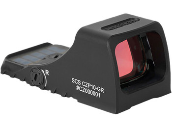 Holosun SCSP10GR SCS P10 Black Anodized 1 x 0.58" X 0.77" 2 MOA Green Dot/32 MOA Circle Multi Reticle