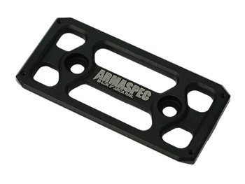 Armaspec ARM621-3 ARCA Rail 3 Slot M-LOK Black Aluminum Compatible w/ AR-15/10 MLOK Rails