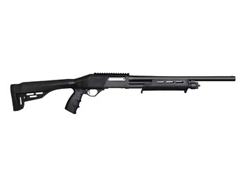 JTS Shotgun X12PT X12PT 12 Gauge Pump 2.75" 4+1 18.56" Black Barrel, Black Receiver w/Picatinny Rail, Black Synthetic Stock, Black Polymer Grip