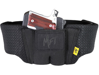 Mission First Tactical H6BB3 Ultralite Belly Band Size 26"-52" Black 3D Spacer Mesh Ambidextrous
