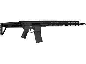 CMMG 55A1A0BAB Dissent MK47 5.56x45mm NATO 30+1 (2) 16.10", Black Armor, Side Charging Handle Rec, 15" M-Lok Handguard, Side Folding Stock, Zeroed Grip, Muzzle Brake, 60/90 Ambi Safety, Adj. Gas Block