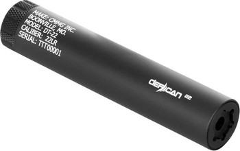 CMMG Defcan 22 Suppressor - Black | 1/2-28