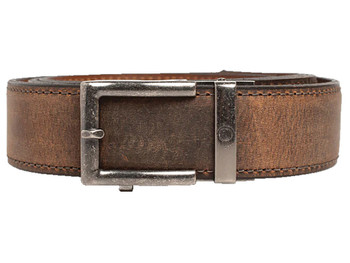 Team Nexbelt Operating PCS2234 EDC Crazy Horse Brown Leather 1.50" Wide