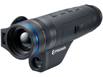 Pulsar PL77512 Telos LRF XQ35 Thermal Hand Held Black 3-12x35mm 384x288, 17 Microns Resolution Zoom 4x