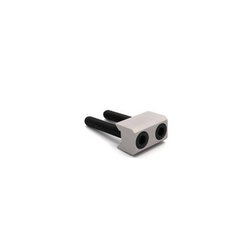 V-BLOCK WITH SCREWS FOR RUGER 10/22LR SILVER UPC: 810132050091