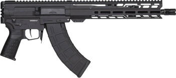 CMMG 86A8E0BAB Dissent MK47 7.62x39mm 30+1 12.50" Black Nitride Threaded Barrel, M-LOK Handguards, Black Armor Cerakote Aluminum Picatinny Rail Receiver UPC: 810148623111