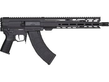 CMMG 86A8E0BAB Dissent MK47 7.62x39mm 30+1 12.50" Black Nitride Threaded Barrel, M-LOK Handguards, Black Armor Cerakote Aluminum Picatinny Rail Receiver
