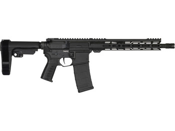 CMMG 30AB20FAB Banshee MK4 300 Blackout 30+1 12.50" Black Nitride Medium Taper Threaded Barrel, EML 7" M-LOK Handguards, Black Armor Cerakote Aluminum Picatinny Rail Receiver, CMMG Zeroed Grips