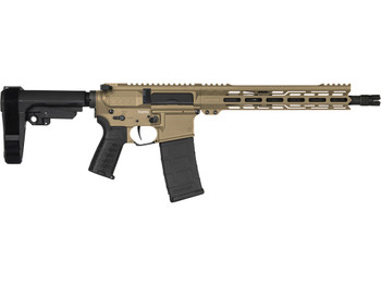CMMG 30AB20FCT Banshee MK4 300 Blackout 30+1 12.50" Black Nitride Medium Taper Threaded Barrel, EML 7" M-LOK Handguards, Coyote Tan Cerakote Aluminum Picatinny Rail Receiver, CMMG Zeroed Grips