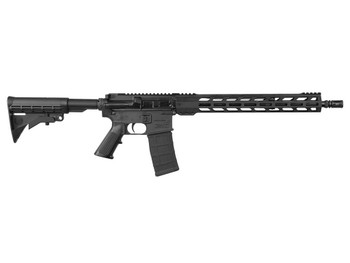 UnBranded AR 223WYBR0004 UAR-C Carbon 223 Wylde 30+1 16" Barrel, Black Nitride Metal Finish, Black Collapsible Stock, Textured Black Polymer Grip
